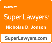 Rated by Super Lawyers | Nicholas D. Jonson | SuperLawyers.com